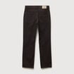 Jeans regular longueur 32 marron homme