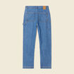 Jeans slouchy taille haute denim stone femme
