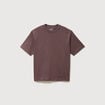 T-shirt en coton mauve homme