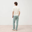 Polo manches courtes ecru homme
