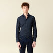 Chemise bleu marine homme