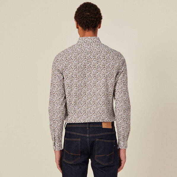 Chemise blanc homme