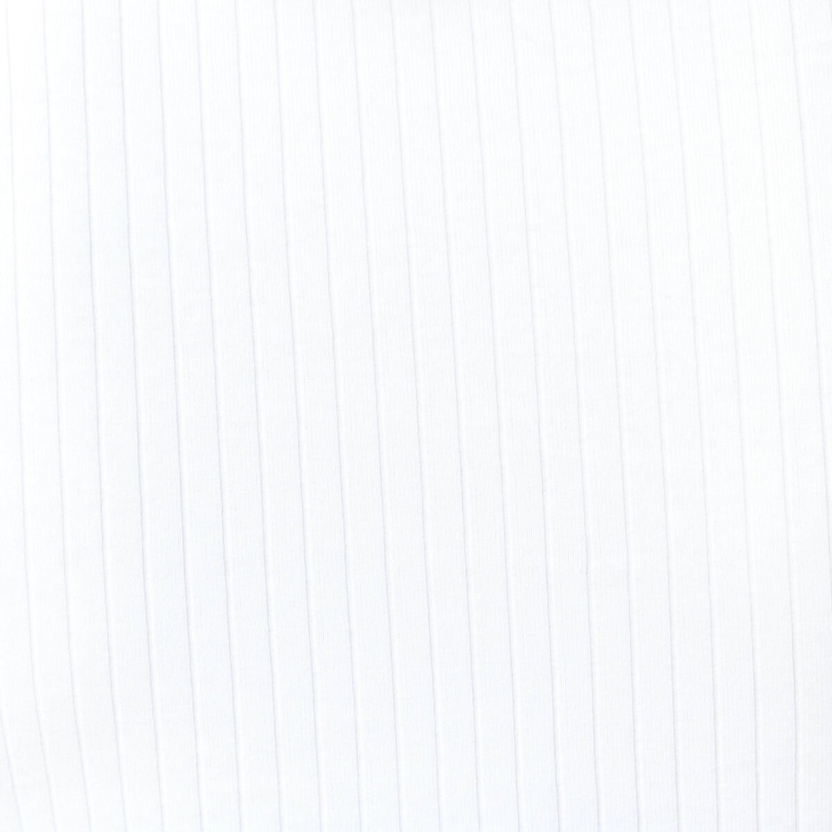 Short ajusté court manches courtes blanc femme