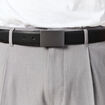 Ceinture réversible noir homme