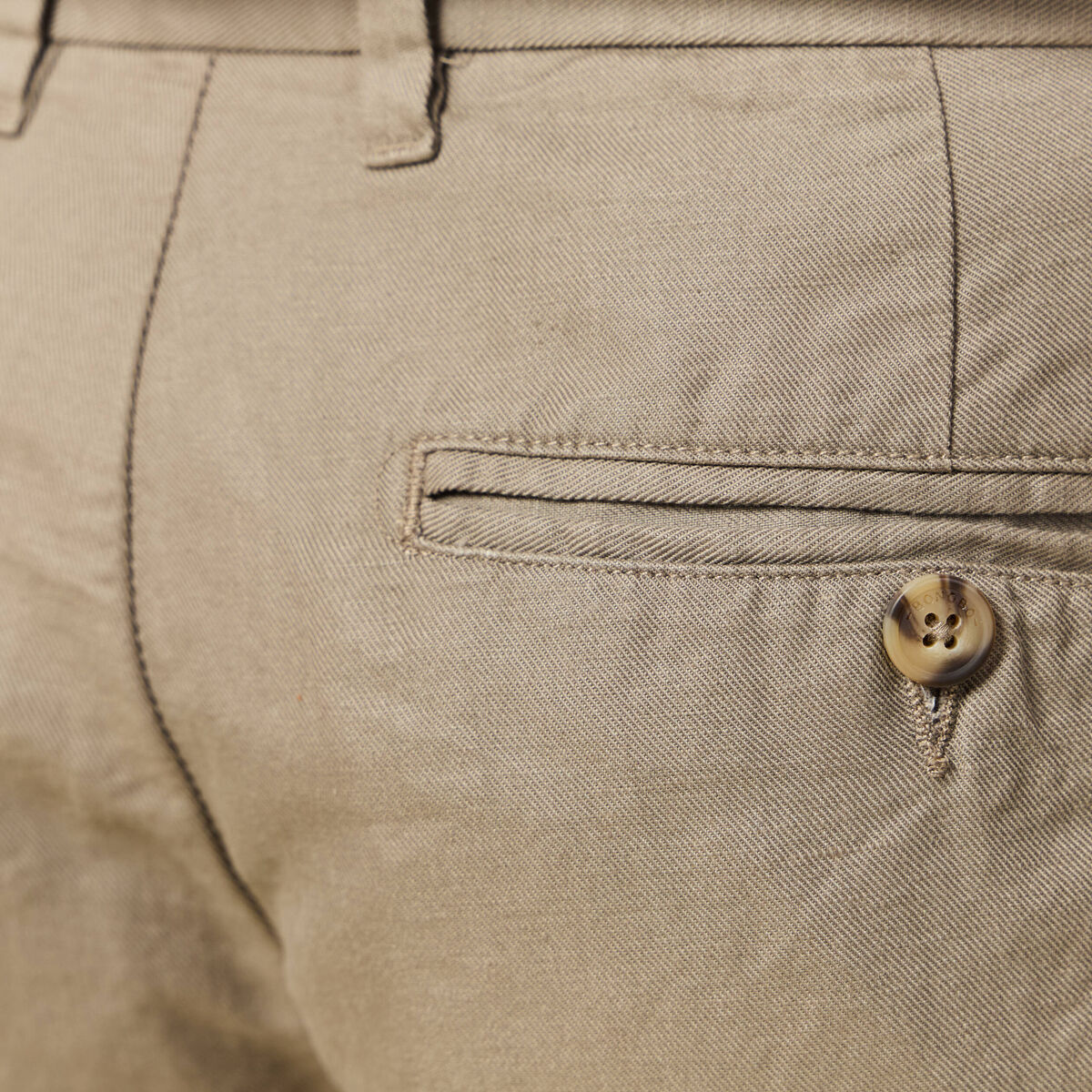 Pantalon chino sable homme