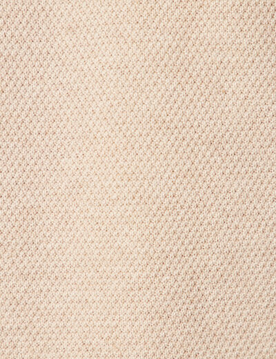 Pull manches longues beige homme