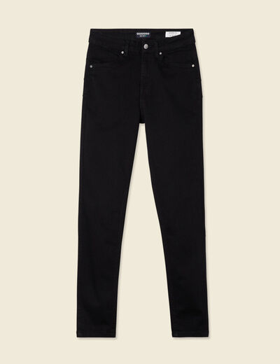 Jeans skinny éco-responsable denim noir femme