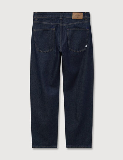 Jeans large relaxed denim brut clean homme