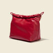 Sac bandouli&egrave;re avec doublure rouge femme