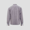 Surchemise manches longues denim gris homme