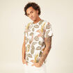 T-shirt manches courtes blanc homme