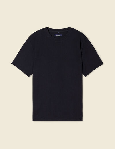 T-shirt manches courtes noir homme