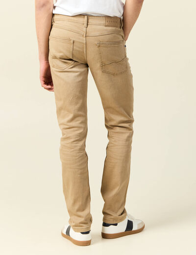 Jeans straight homme camel homme