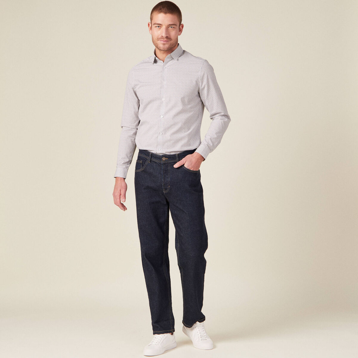 Chemise blanc homme