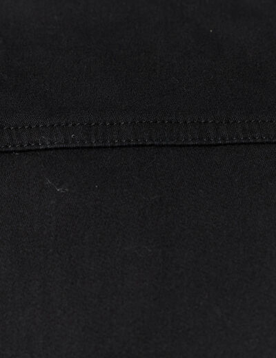 Surchemise manches longues noir homme