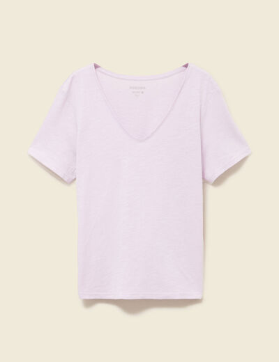 T-shirt manches courtes parme femme