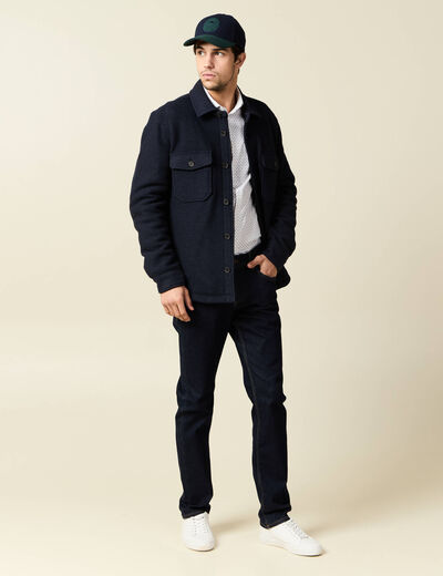 Chemise éco-responsable blanc homme