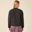 Veste bomber éco-responsable noir femme
