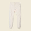 Jogger droit bas resserré beige homme
