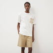Bermuda vert olive homme