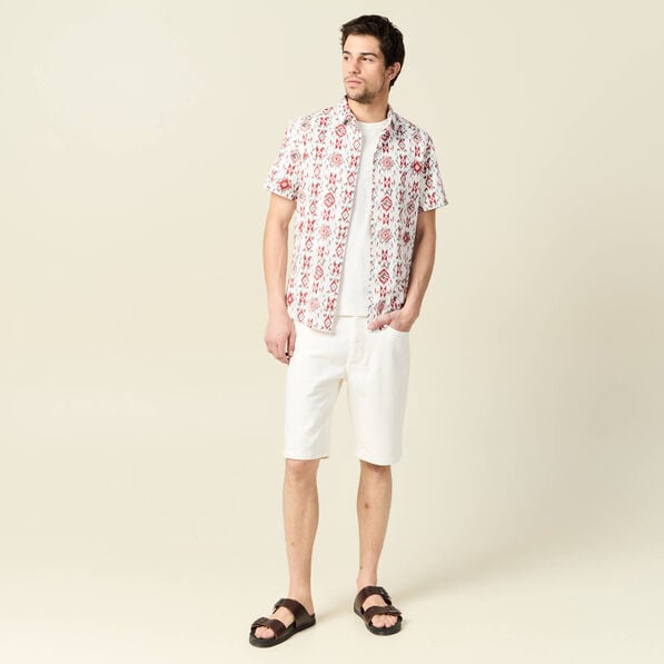 chemise manches courtes multicolore homme Chemise manches courtes multicolore homme