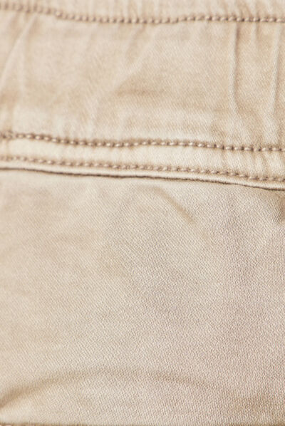 Pantalon battle élastiqué vert kaki homme