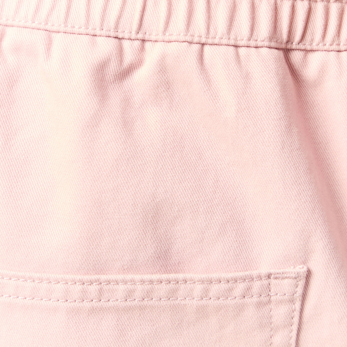 Bermuda droit rose pastel homme