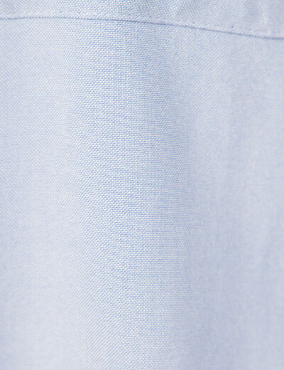 Chemise manches longues bleu gris femme