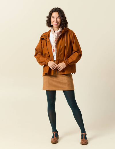Jupe marron femme