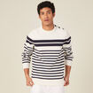 Pull éco-responsable ecru homme