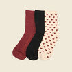 Paire de chaussettes noir femme