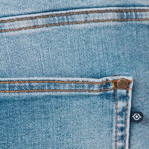 jeans straight denim used homme Jeans straight denim used homme