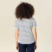 T-shirt manches courtes ecru femme