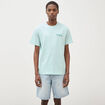 T-shirt en coton bleu gris homme