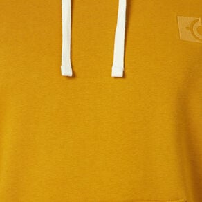 sweat capuche eco responsable jaune moutarde homme Sweat capuche éco-responsable jaune moutarde homme