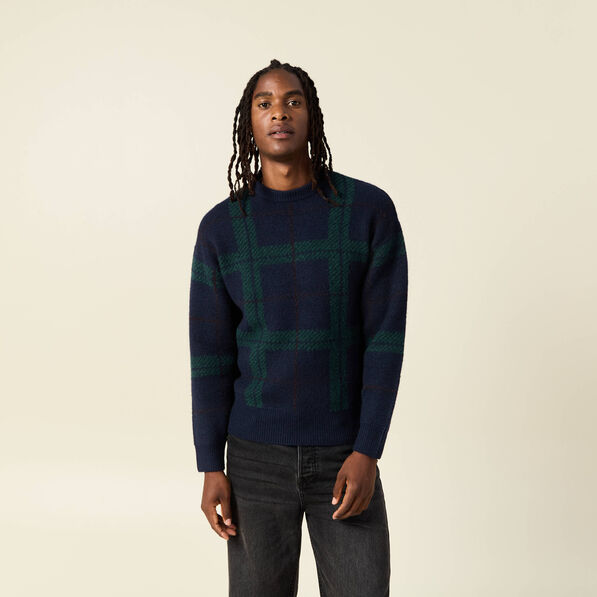 pull manches longues bleu marine homme Pull manches longues bleu marine homme