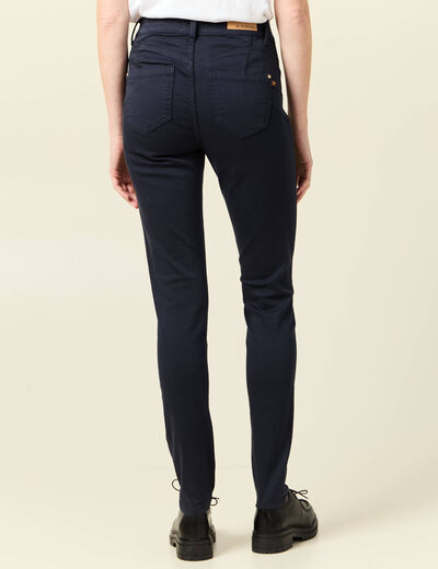 Pantalon Audrey - skinny push up bleu marine femme