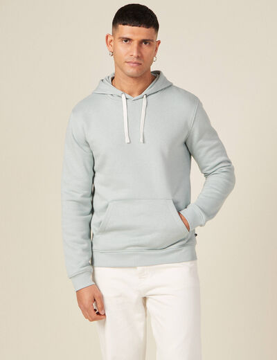 Sweat manches longues vert homme