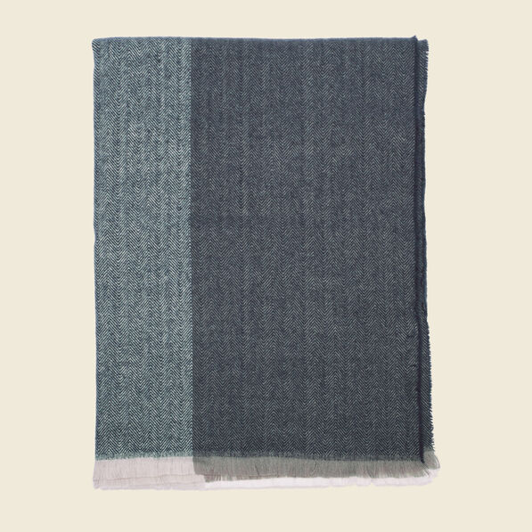 Écharpe bleu marine homme