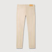 Jeans slim 5 poches denim beige homme