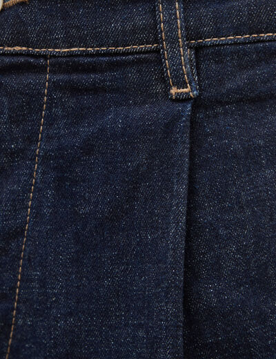 Jeans loose longueur 32 denim brut clean homme