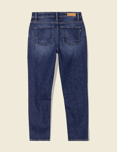 Jeans slim 7/8ème denim brut femme
