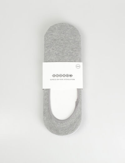 Lot 3 paires chaussettes gris clair homme