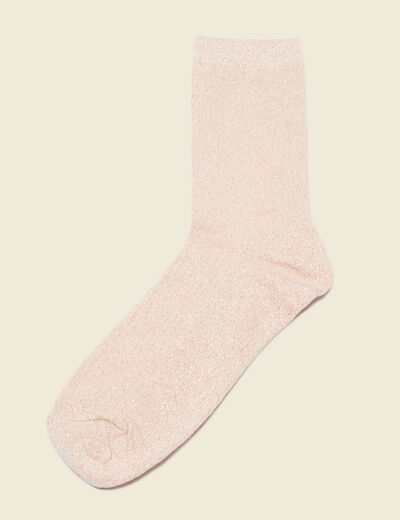 Chaussettes creme femme