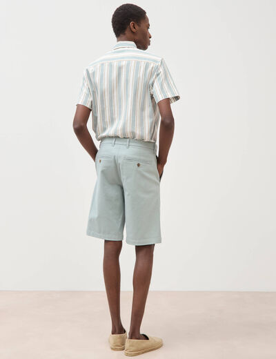 Short vert clair homme