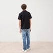 Polo manches courtes noir homme