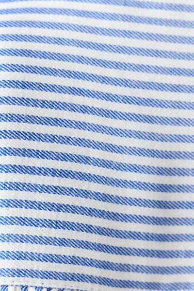 Blouse manches longues ecru femme