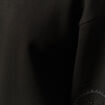 Sweat col rond manches longues noir femme