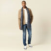 Jeans straight homme denim stone homme