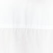 Chemise manches longues nouée blanc femme